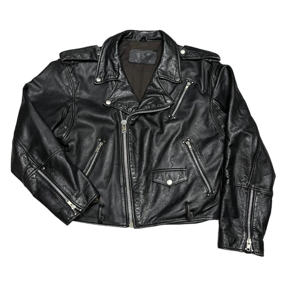 Classic Black Leather Jacket